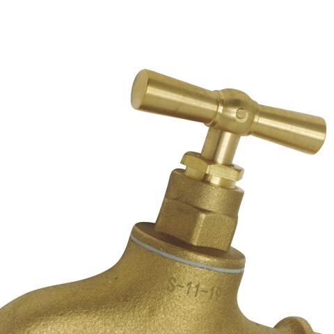 Robinet d'arrosage avec raccord au nez 15/21- 20/27 brut SOMATHERM 16-15-20 - vue 4