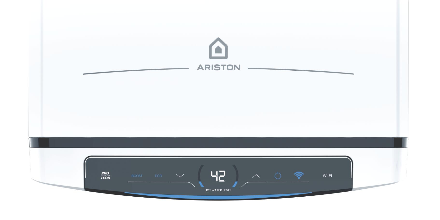 Chauffe eau électrique mural VELIS PRO DRY WIFI plat multi-position 65 litres - ARISTON ARISTON 604510227 - vue 4