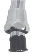 Bec standard par dessous chromé écrou 20/27 200mm 795-63 - vue 4