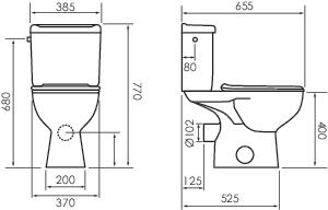 Pack WC NOE - PORCHER PORCHER 501512047 - vue 4