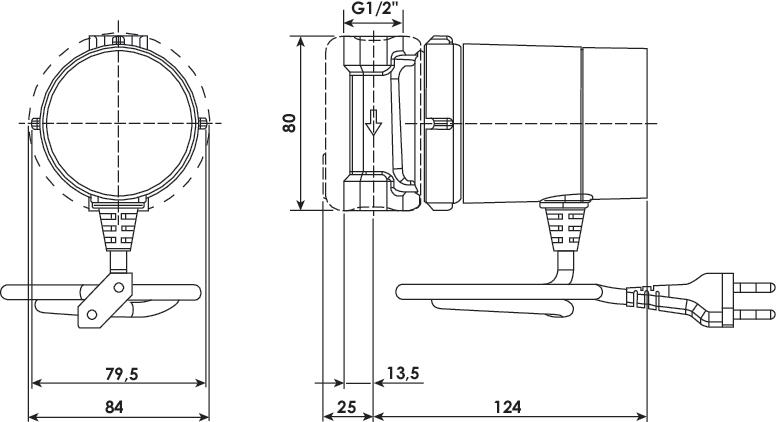 Circulateur Comfort 15-14 B TDT -12 250mm - GRUNDFOS GRUNDFOS 602010541 - vue 4