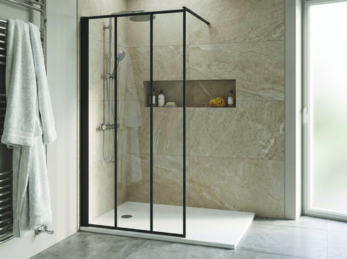 Receveur de douche céramique extra plat SOLEO 80x10cm ELMER BY AYOR 201014406 - vue 2
