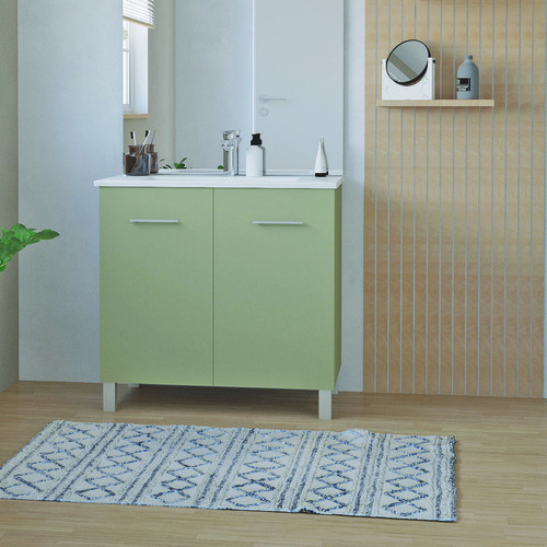 Caisson sur pieds vert menthe NEW YORK 80cm ELMER BY AYOR 401511603 - vue 2