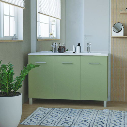 Caisson sur pieds vert menthe NEW YORK 120cm ELMER BY AYOR 401511605 - vue 2