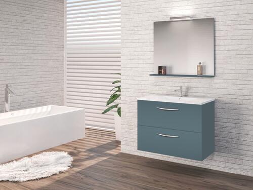 Miroir 70cm Dubaï bleu paon ELMER BY AYOR 404011502 - vue 3
