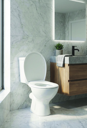 Pack WC sans bride NF LIMPIO charnières inox ROLF BY AYOR 501512024 - vue 2