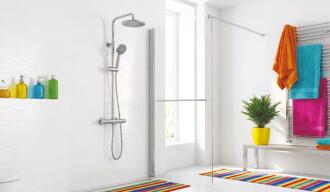 Colonne de douche thermostatique Ori'O ROLF BY AYOR 503014007 - vue 2