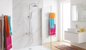 Colonne de douche thermostatique Ev'O ROLF BY AYOR 503014014 - vue 2