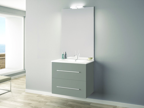 Miroir hydrofuge affleurant 80cm hauteur 1050mm - BATHROOM THERAPY ELMER BY AYOR 81080M - vue 3