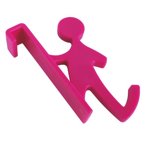 Patère pour sèche serviettes rose