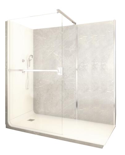 Douche ELMER originale 80x150 cm - Béton