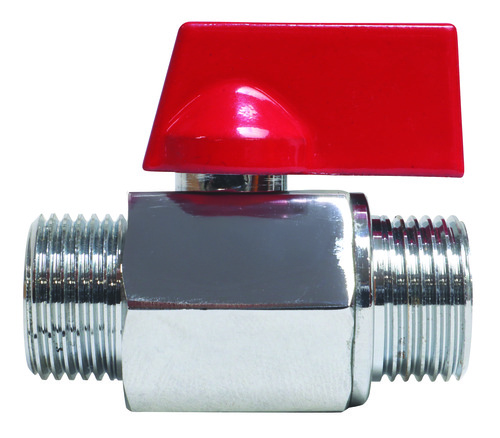 Mini vanne à sphère double mâle 12/17 SOMATHERM 101016001 - vue 2
