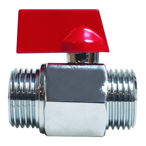 Mini vanne à sphère double mâle 15/21 SOMATHERM 101016002 - vue 2