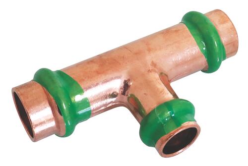 Té réduit cuivre à sertir EAU ø14-12-14