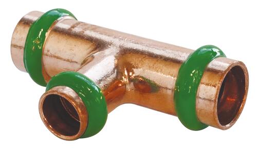 Té réduit cuivre à sertir EAU ø16-12-16