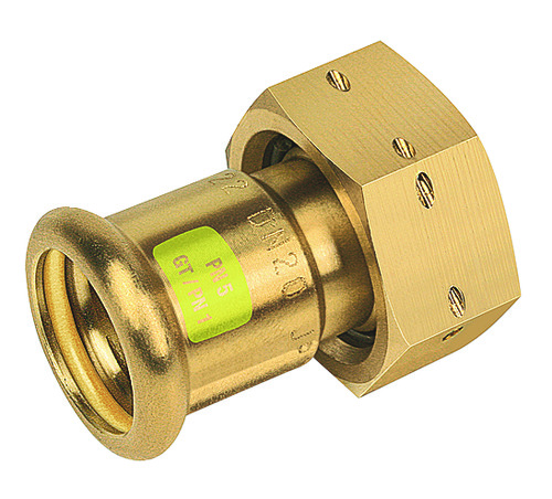 Raccord demi union bronze à sertir GAZ JPC ø35-40/49 101512255