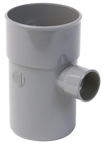 Culotte PVC réduite 87°30 mâle femelle ø100/40 - NICOLL