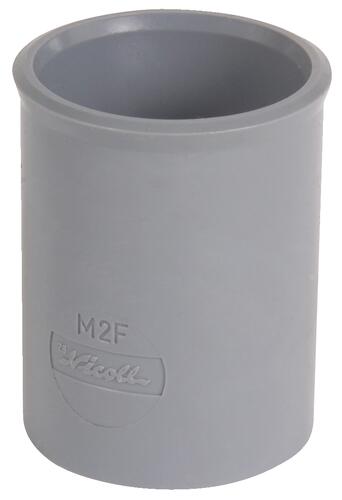 Manchon PVC butée double femelle ø40 - NICOLL