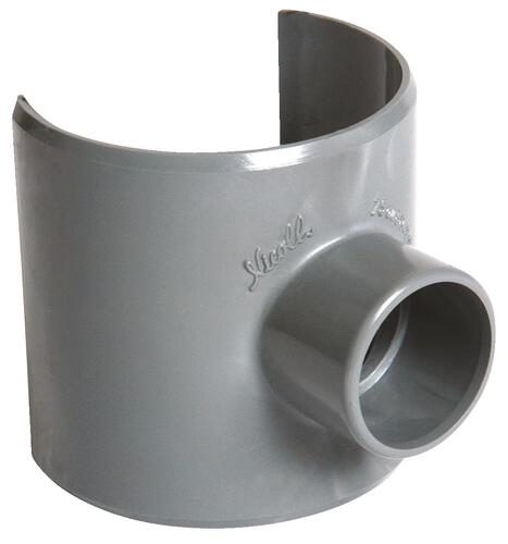 Selle de branchement 90° PVC mâle ø100 femelle ø40 - NICOLL