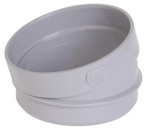 Secteur de coude mâle femelle PVC ø100 30° - NICOLL