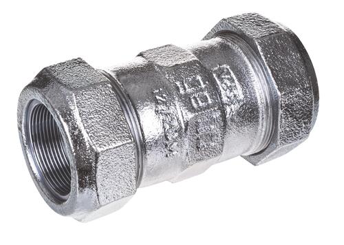 Manchon à compression fonte malléable pour tube acier ø15 - F15/21 GEBO ORIGINAL
