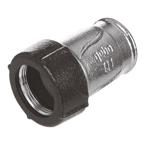 Raccord femelle à compression ø40 - 40/49 pour tubes acier et PE GEBOQUICK