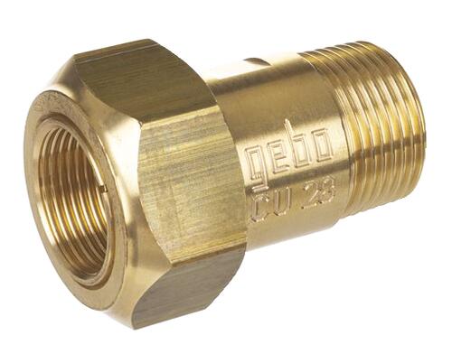 Raccord à compression laiton pour tube cuivre ø50 - M50/60 - GEBOBRASS