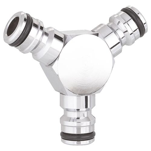 Déviateur Y 3 voies en laiton 