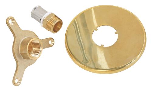 Applique d'arrosage brute avec raccord à sertir PER ø12 F15/21