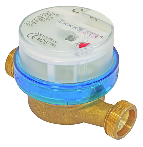Compteur D'eau Froide WANDGU 1/2" (15mm) - Cuivre Massif, étanche, Affichage Numérique | Pour Jardin, Irrigation | 0-40°C, 1.5 M³/h