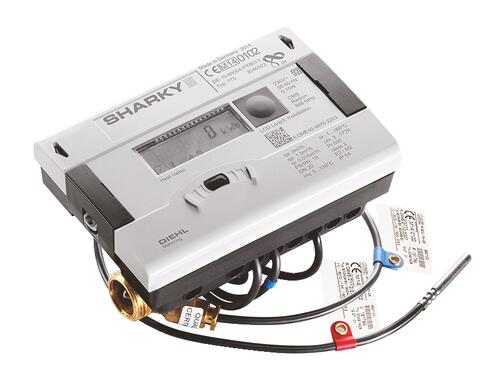 Compteur d'énergie thermique ultracompact à ultrasons SHARKY 775 DN15
