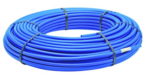 Tube PER nu bleu ø25 50m