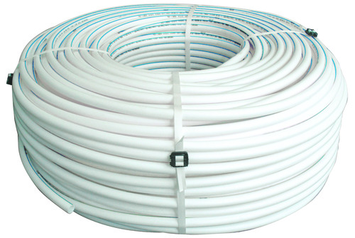 Tube PER BAO nu blanc avec liseret bleu ø16 240m SOMATHERM 1125-16-240S