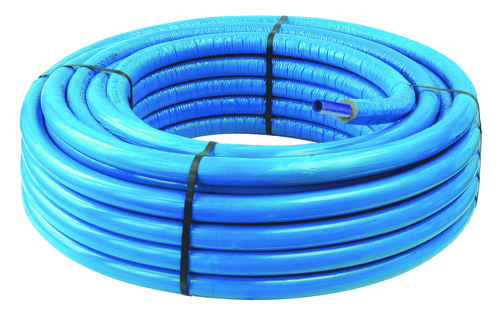Tube PER gainé isolé bleu ø12 50m SOMATHERM 1130-12-50S