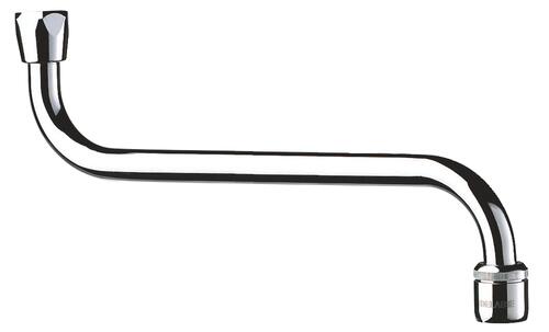 Bec à insertion col de cygne avec aérateur 15/21 200mm - DELABIE