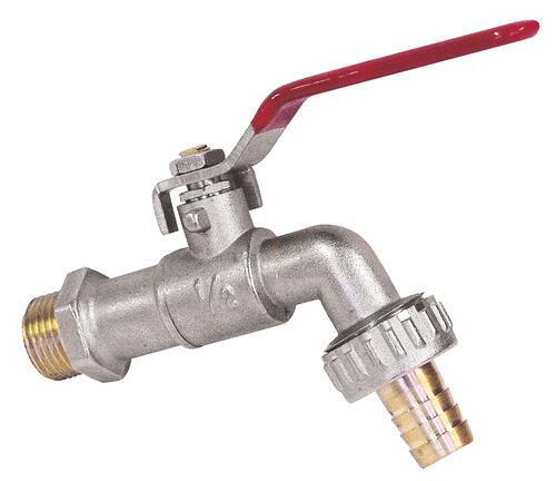 Robinet d'arrosage à boisseau sphérique à presse étoupe 15/21- 20/27