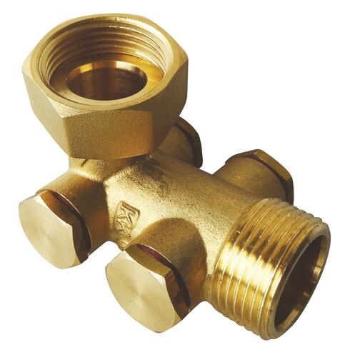 Clapet de retenue antipollution laiton équerre 20/27