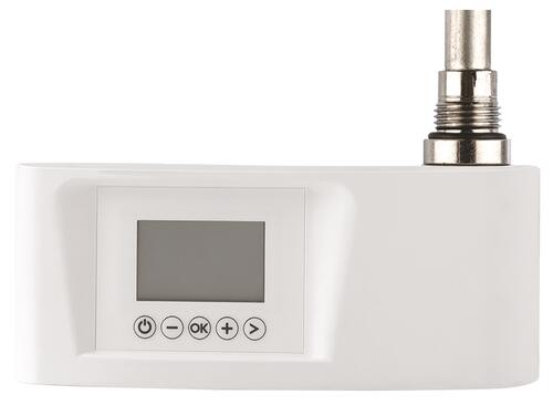 Kit résistance 1000w et thermostat digital blanc pour sèche-serviettes