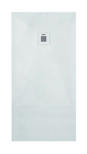 Receveur de douche résine de synthèse RECEA blanc 90x200