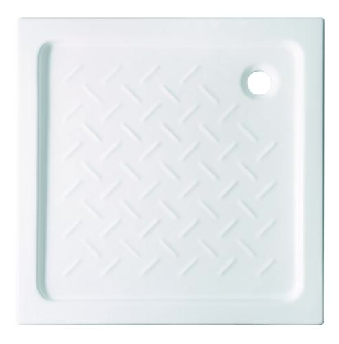 Receveur de douche céramique RIME 80X80cm hauteur 6,5mm