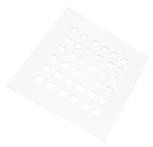 Grille de receveur LARA blanche