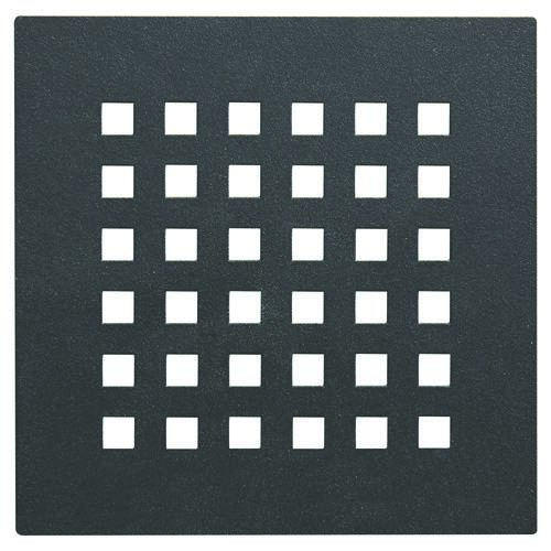 Grille de receveur LARA noire