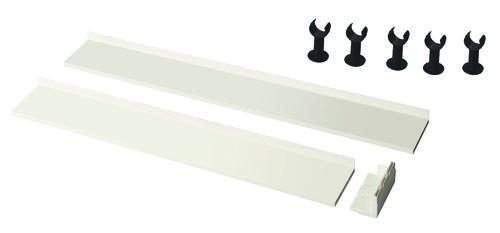 Kit plinthes blanches 100 cm LARA