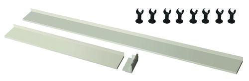 Kit plinthes blanches 180 cm LARA