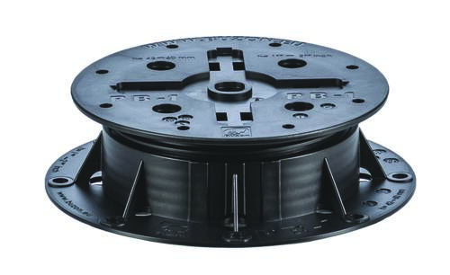 Pied pour receveur résine Ø19CM H42-60mm