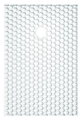 Receveur de douche resine LARA blanc 80x180 avec bonde