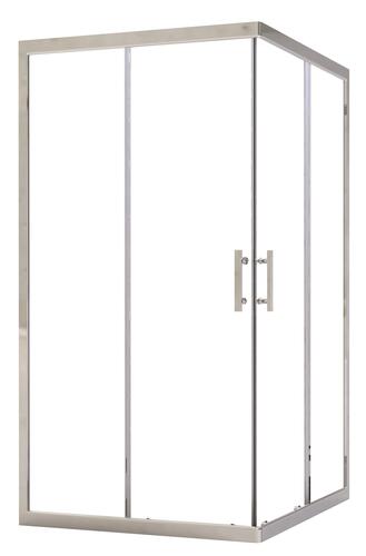Paroi de douche accès d'angle coulissant ENLOK 80cm
