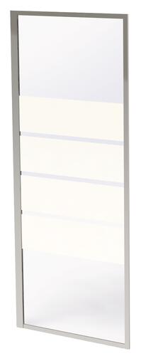 Retour fixe 90cm profilés chromés ERIS 2