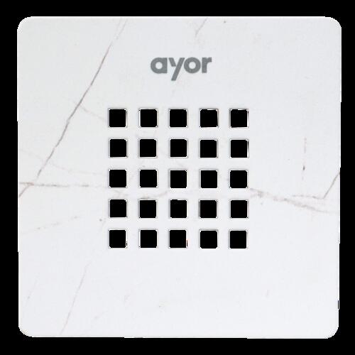 Grille de receveur RECEA marbre blanc