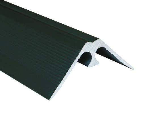 Profilé d'angle rentrant noir pour panneau mural 4 mm